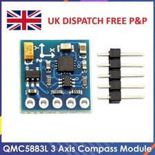 Listing image for GY-273 QMC5883L 3V-5V 3-AXIS COMPASS MAGNETOMETER SENSOR MODULE ARDUINO